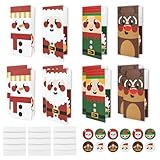 Christmas Money Wallets for Cash Gifts Greeting Cards Pack envelopes 4/12/24 Christmas Money Wallets Cash Gifts for Xmas Luxury, eco-Friendly for Family, Friends by Giftinghouse