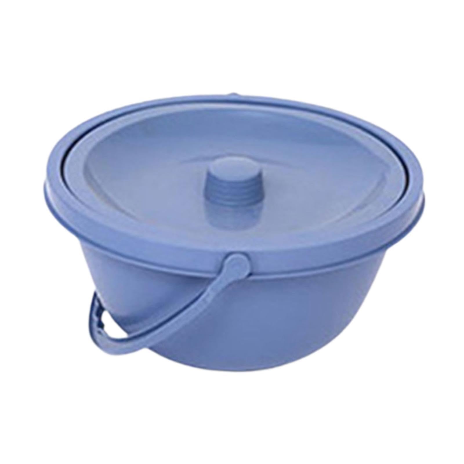 Enakshi® Portable Urinal Pot | Bedside Commode Bucket with Lid for Travel, Camping, Elderly & Kids | Thickened Poly, Sturdy, Reusable, Easy to Clean, Long-lasting | Convenient, Lightweight Design-image-28