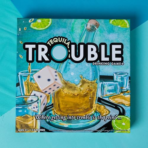| Tequila Trouble Drinking Board Game | Fun Adult Party Drinking ...