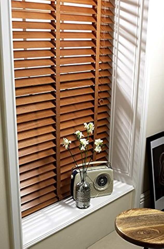 Amazon.co.uk wide slat blinds