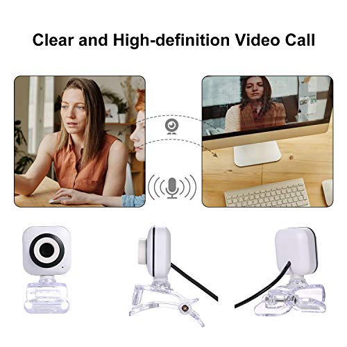 Andoer 0.3 Megapixels Câmera da Web de alta definição com clipe USB Webcam para PC Desktop