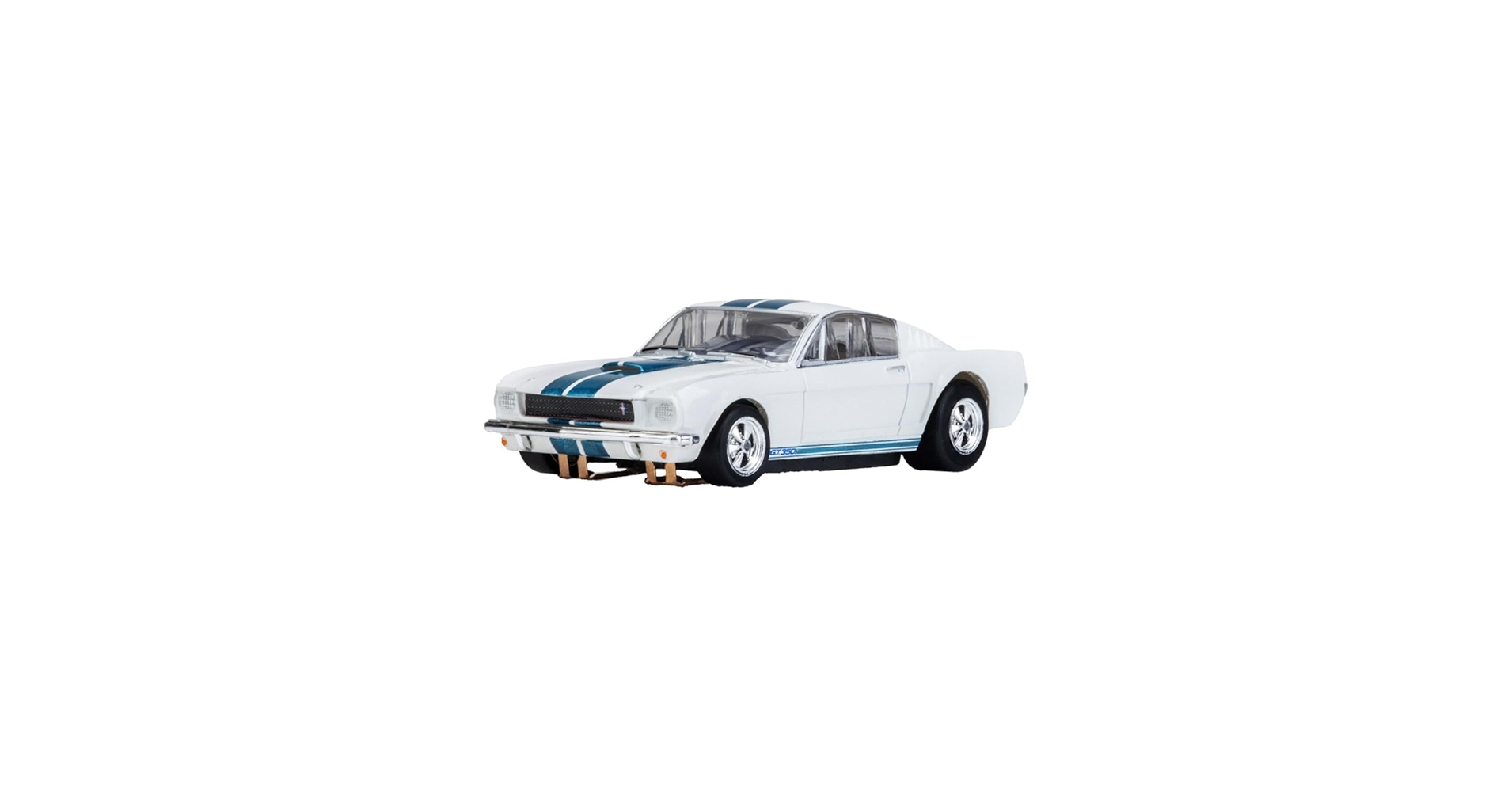 Amazon.com: AFX 22068 1965 Shelby GT35 White / Blue HO Scale