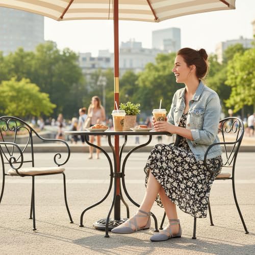 Image of Reimferce Womens Ballet Flats for Wedding: Comfortable Dress Work Flat for 2026 - Ladies Dressy Zipper Walking Shoes