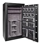 Winchester Silverado Premier 49-7-E Gun Safe; 54 Gun Capacity (Black) (Electronic Lock)
