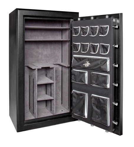 Winchester Silverado Premier 49-7-E Gun Safe; 54 Gun Capacity (Black) (Electronic Lock)