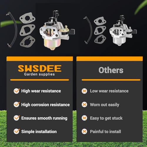 Vergaser,GX160 5,5 PS GX200 16100 Vergaserfiltersatz,GX160 GX200 Vergaser mit Luftfilter-Tuning-Kit 17210-ZE1-517 für Honda GX120 GX140 GX 160 GX168 GX200 5 PS 5,5 PS 6,5 PS Motor