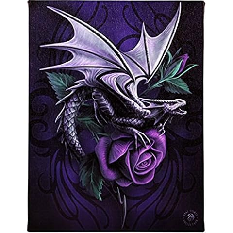 ANNE STOKES WP_54714 Canvas Plaque | Dragon Beauty H25cm X W19cm X D1.5cm | pack of 1 Cover