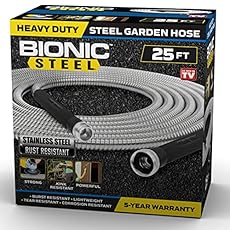 Image of Bionic Steel Garden Hose. Brand catalog list of BIONIC STEEL. With an score of 4.0.