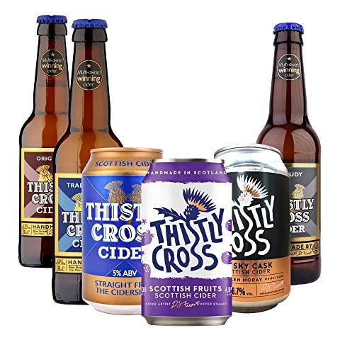 Thistly Cross Mixed Craft Cider Selection Case x 6 330ml Bottles and Cans Cover