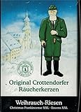 Für Gebete oder Lust. Original Crottendorfer Räucherkerzen - Weihrauch Riesen 20Stück/Pack , Größe XXL