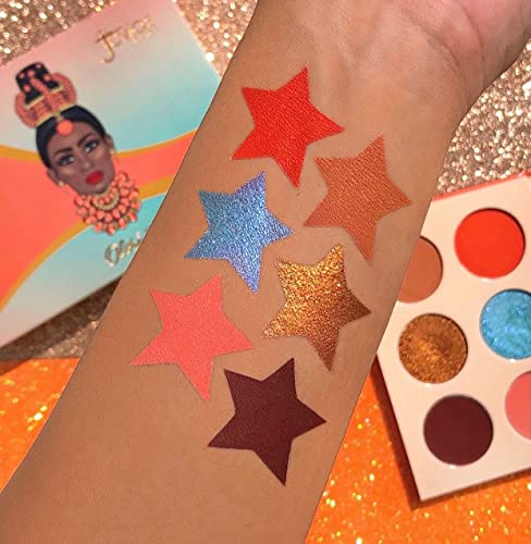 Juvia's Place Coral, Brown, Bronze Eyeshadow Palette - Professional Eye Makeup, Pigmented Eyeshadow Palette, Makeup Palette For Eye Color & Shine, Pressed Eyeshadow Cosmetics, Shades Of 6 #TOP1