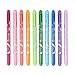 Erin Condren Dual Tip Markers, Colorful and Versatile Marker Set for Journals, Planners, and Note-Taking, Includes Fine Tip and Medium Tip, Pastel Colors, Set of 10