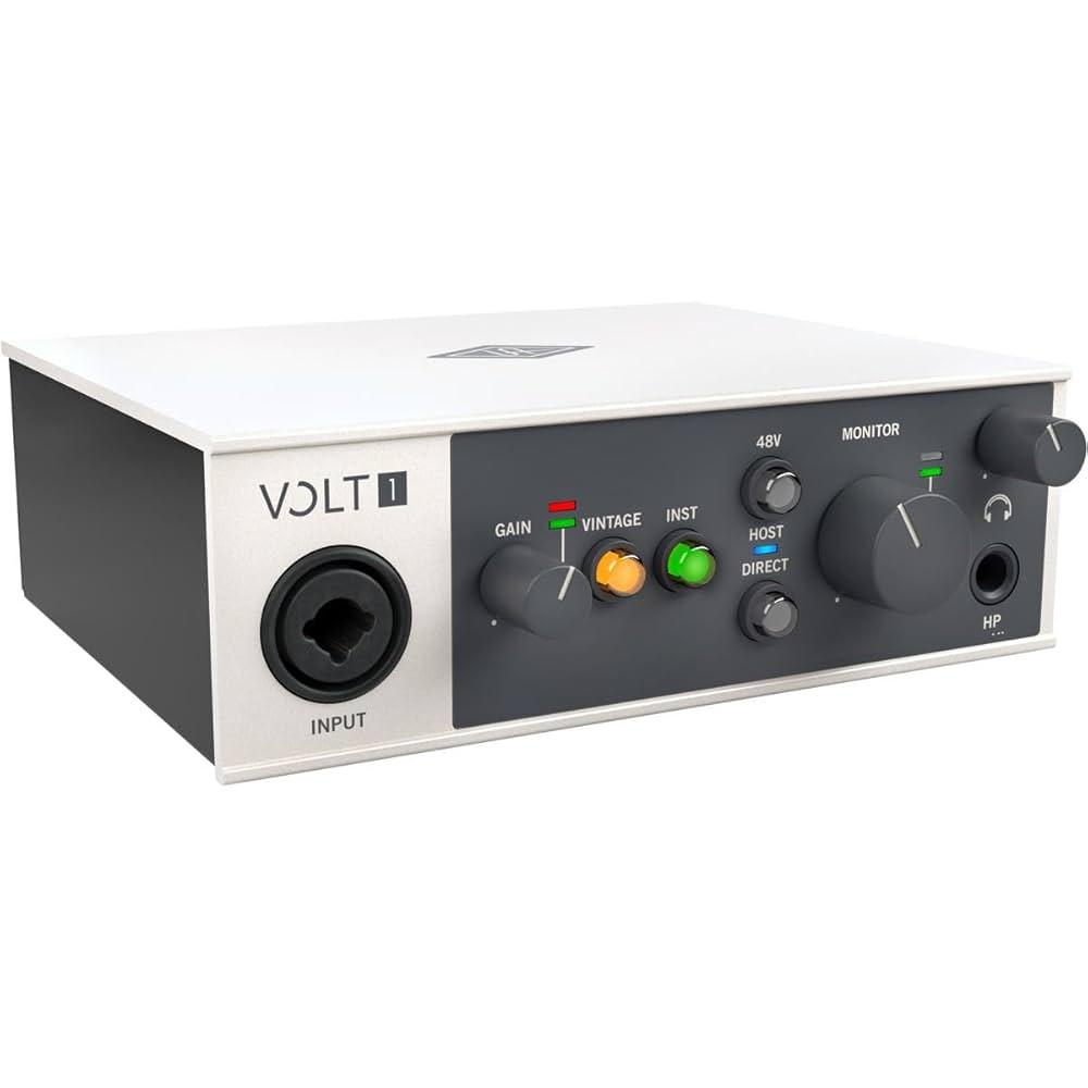 b*.様 Universal Audio VOLT 1 USB★オーディオインタ Universal Audio Volt 1 Interfaccia audio USB per recording