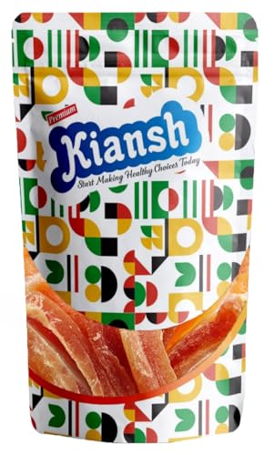 Image of Kiansh Dry fruits Nuts And Seeds (Dried Papaya, 250g)