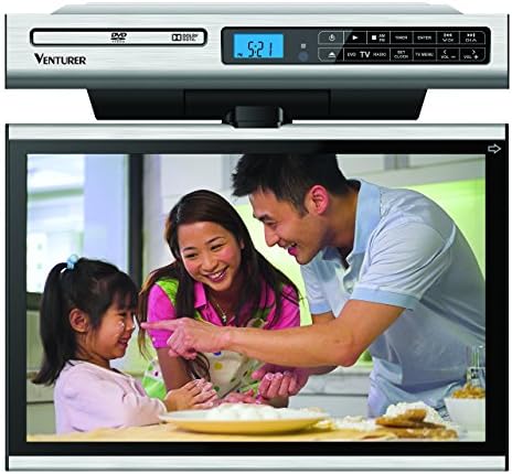 VenturerKLV3915 15.4-Inch 720p Undercabinet Kitchen LCD TV/DVD Combo (No HDMI / No AV input)