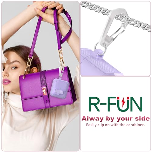 image for R-fun Compatible AirPods 3rd Generation Headphone Cases, Fully Drop Pr