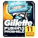 Gillette Fusion 5 ProShield Chill Cuchillas de Afeitar Hombre, Paquete de 11 Cuchillas de Recambio