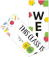 Vista 2 de CTP Apple Time Welcome - Banner de 2 caras (doble cara 1 frase en cada lado) (11024 Creative Teaching Press)