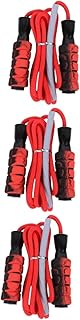 INOOMP 3pcs jump rope for fitness exercise jump rope adult jump rope jump ropes for fitness Sporting Jump Rope kids playing jump adults skipping rope adjustable skipping rope fat burning