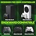 Fosmon Fast Charging Xbox Controller Charger Station for Xbox Series X | S, Xbox One, Elite w/ 2x 5280mWh Rechargeable Battery Packs, 4 Covers & Dock Stand