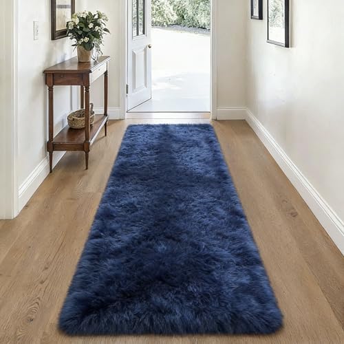 Tapete corredor shaggy ultra suave 2x4 pies miniatura 4