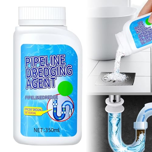 Desatascador Tuberias, Desatascador Profesional de Cañerías, Desatascador Fregadero, Polvo Limpiador de Tuberías Para Desatasco De Tuberías Obstruidas Inodoros Cocina Fregaderos Lavabo (1 PCS)