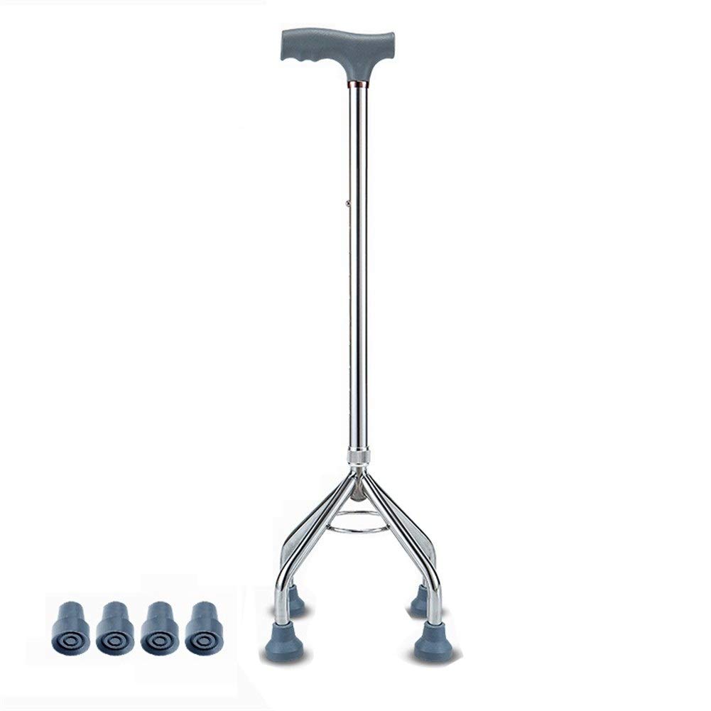 Buy Old People Walking Stick Cane Sticks Four Feet Cane Slip Stability