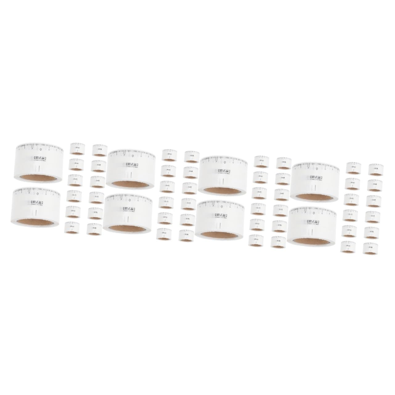 MAGICLULU 4 Set Efficiente Per Modellare Le Sopracciglia Stencil Per Sopracciglia Righello Per Sopracciglia Simmetriche in Qualsiasi Momento 50 Pezzi * 4