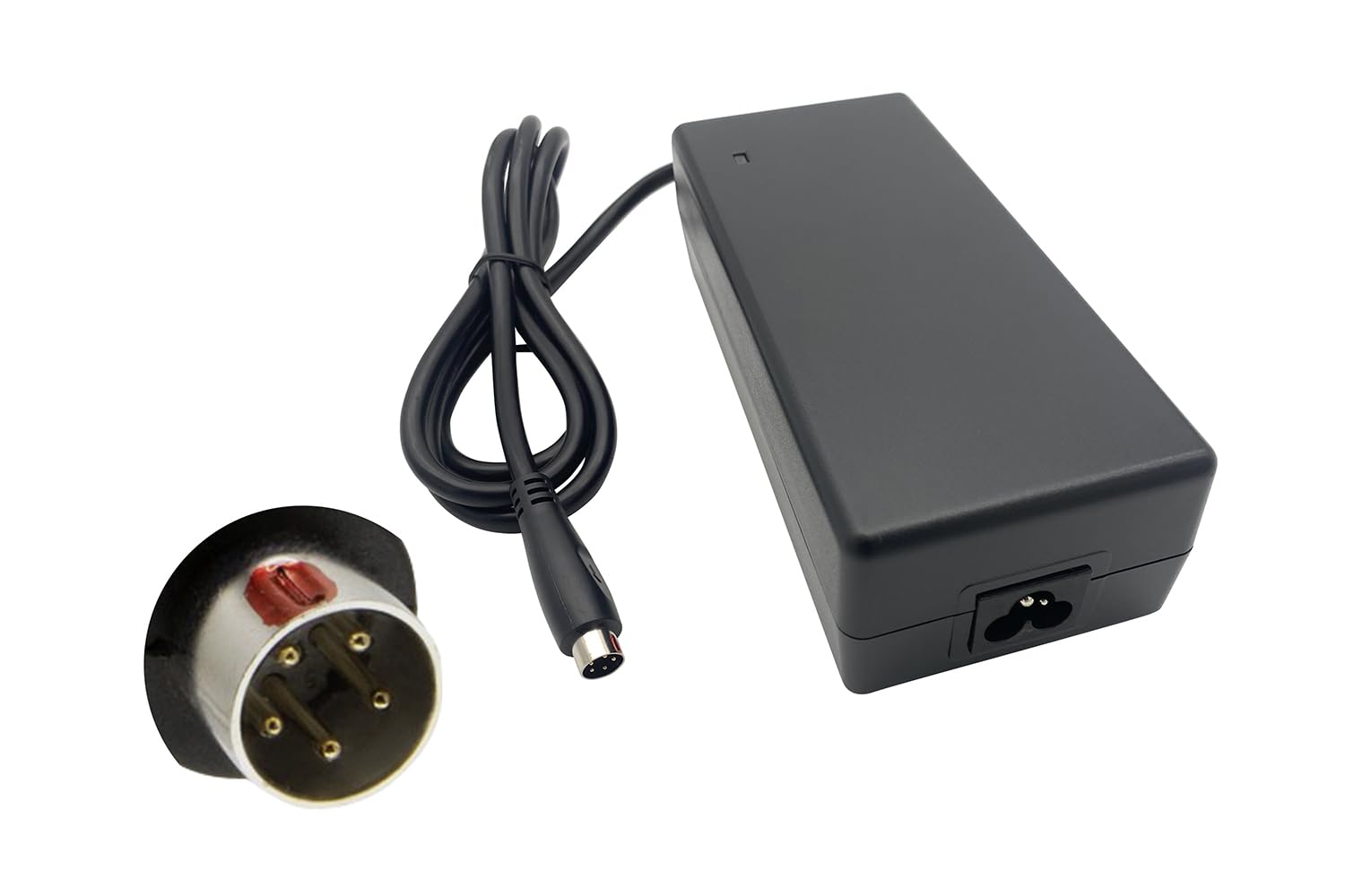 PowerSmart Caricatore da 42 V 2 A per batterie da 36 V di Stella (spina rotonda in metallo a 5 pin)