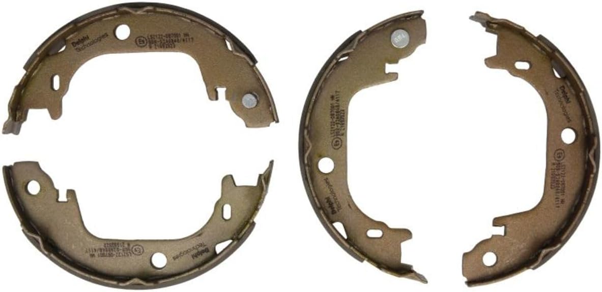 DELPHI Parking Brake Shoe Set compatible with TOYOTA Prius Plus 11-46540-47020