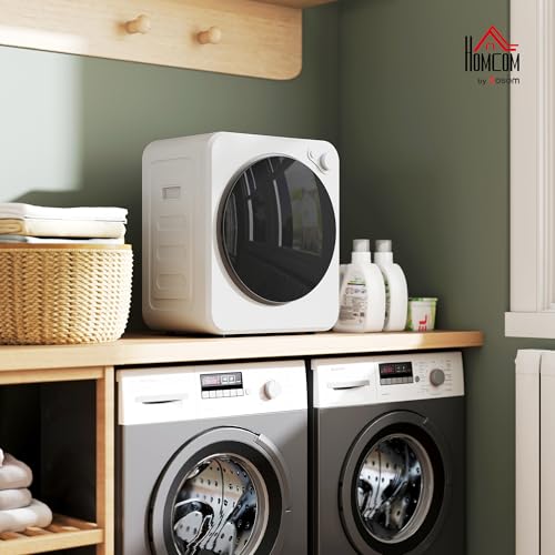 Sèche-linge électrique compact HOMCOM idéal pour dortoir étudiant - 2