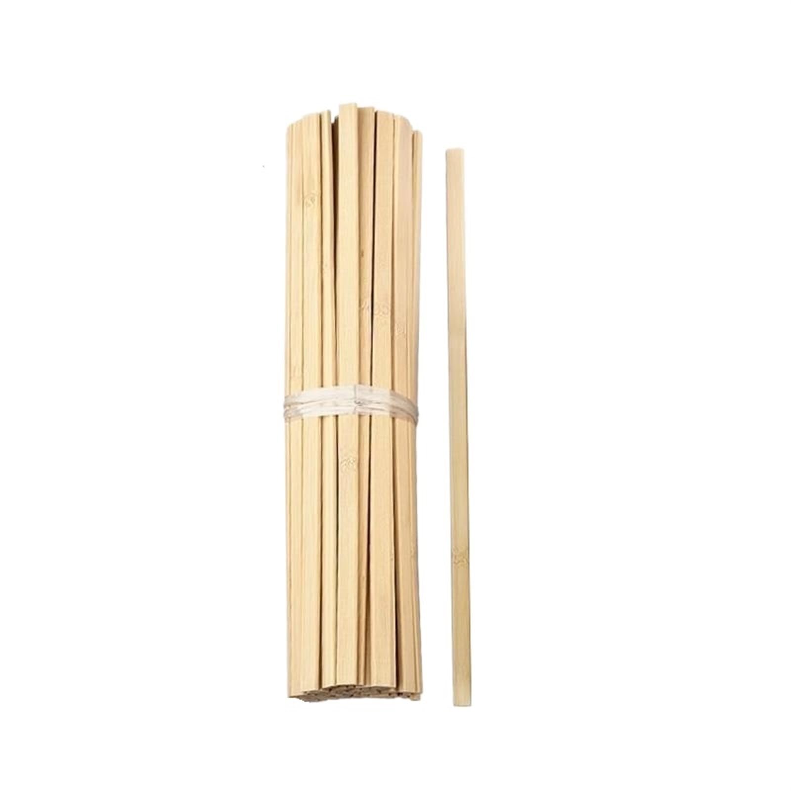 DFrywdgSEY handmade dowel, 60Pcs Flat Slice 5-50CM for Crafts and Model Making Furniture Materials DIY Dowel Building Woodworking Tool(300X10X4mm)