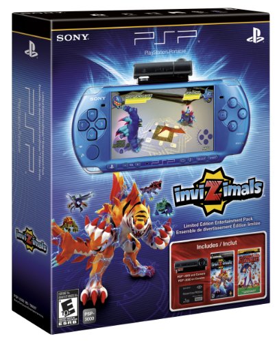 Playstation Portable Limited Edition Invizimals Entertainment Pack - Vibrant Blue #TOP30