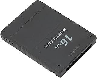 Game Memory Card for PS2, High Speed Game Data Console Memory Card Replacement for Sony Playstation 2, Memory Card Compatible with Sony Playstation 2 (16MB)