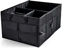 Organizador De Porta-Malas De Carro, Caixa De Armazenamento Dobrável, Resistente, Grande Capacidade, À Prova D'água