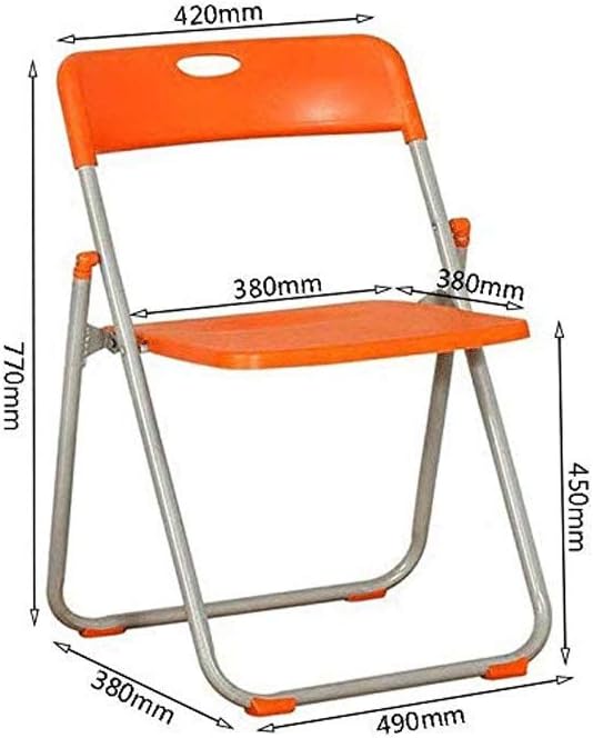 Premium Plastic Folding Chairs Wedding Party Outdoor Indoor Office Meeting House Dinner Diner Leisure Chair Backrest Dining(D)