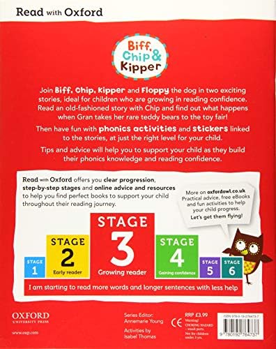 Read with Oxford: Stage 3: Biff, Chip and Kipper: Stories and Activities: Phonic practice, writing, spelling, rhymes, fun games and more