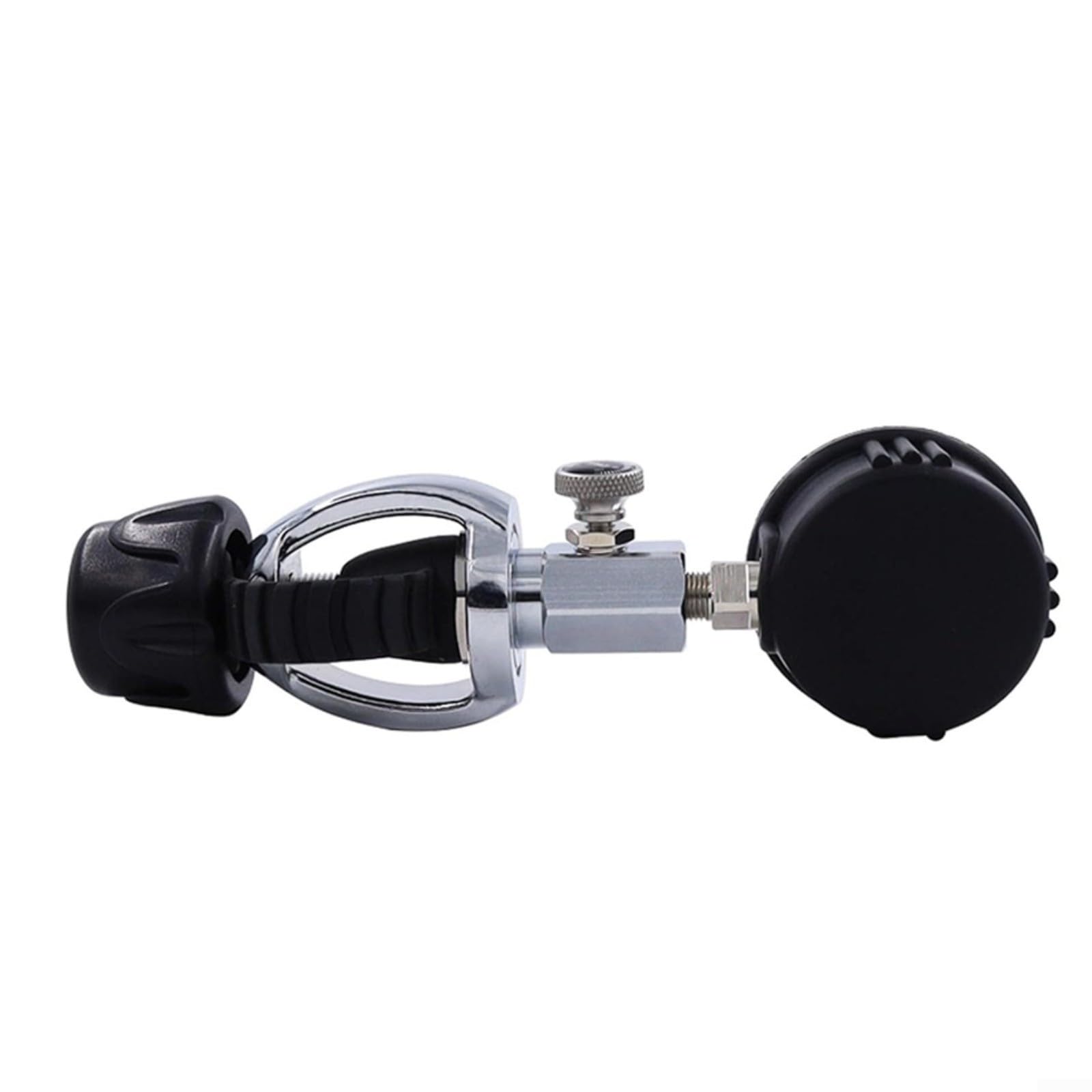 Manometro a cilindro per immersioni, 5000 psi/350 bar, con valvola G5/8, convertitore per serbatoi per rapidi controlli pre-immersione