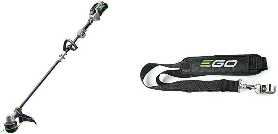 15-Inch String Trimmer Bundle with Shoulder Strap and Charger