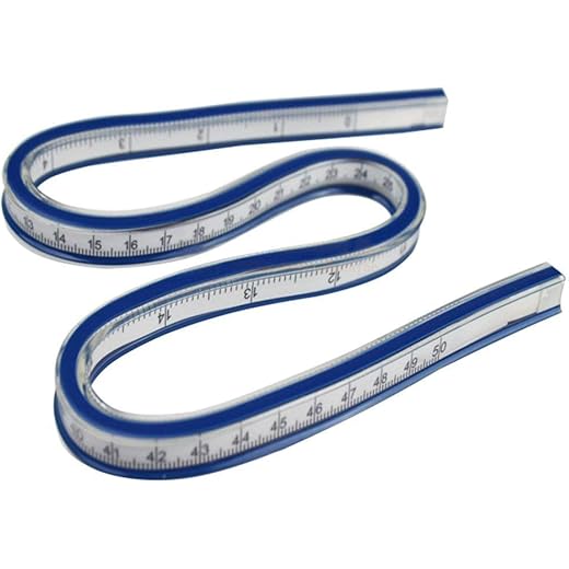 Flexible Curve Ruler Measure Tool 50CM