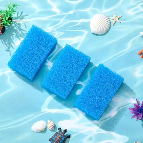Image of Threlaco 6 Pack Foam Filters Compatible with AquaClear 30 Power Filter, Aquarium Foam Insert, Replacement Sponge Pads for Use in Freshwater & Saltwater Aquarium