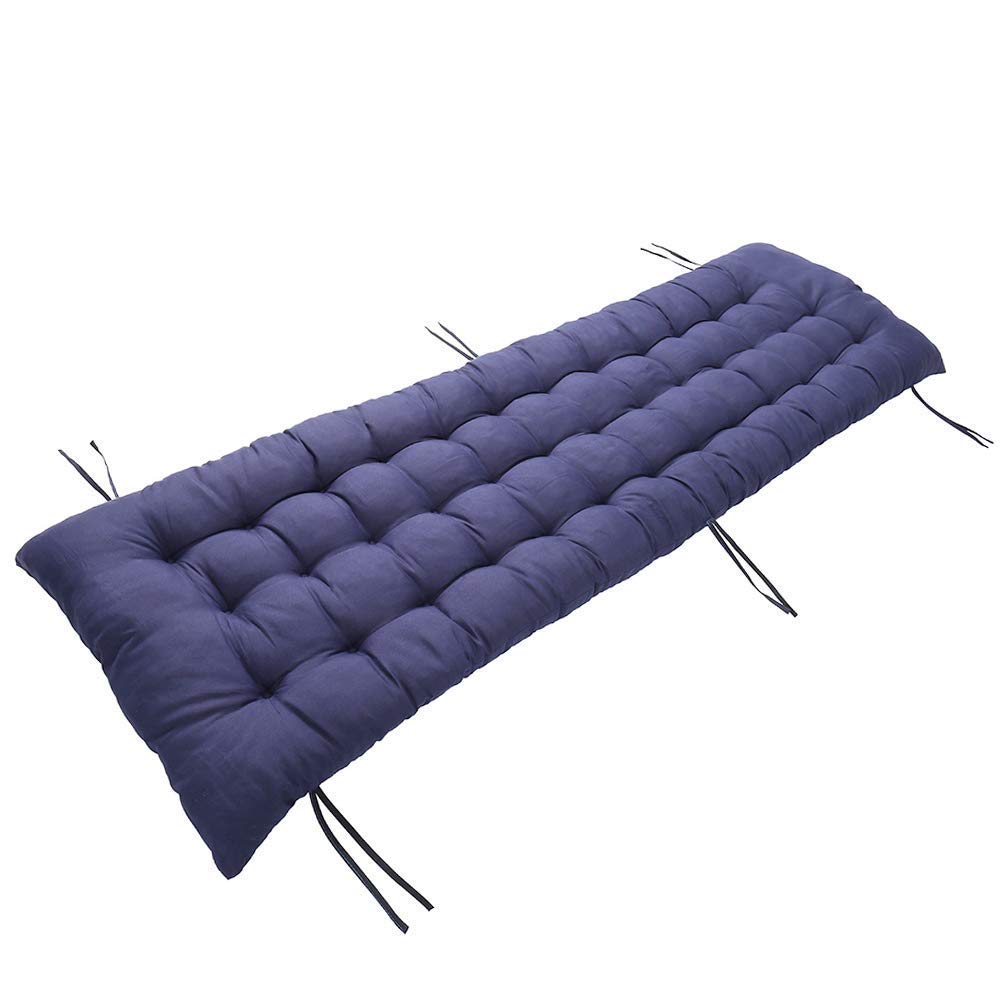 Cojines de respaldo suave para tumbona de jardín interior y exterior con colchoneta portátil 8
