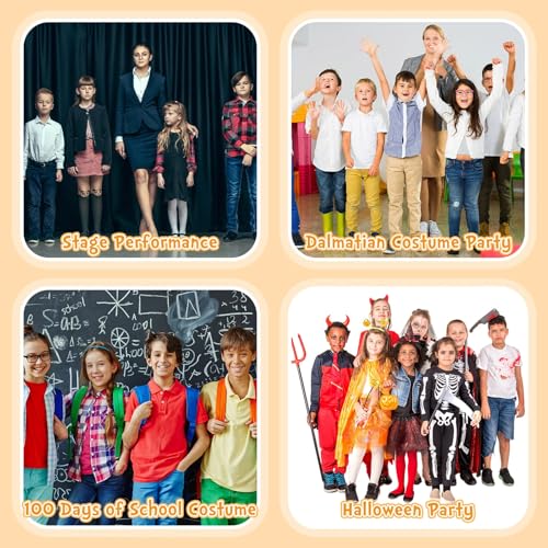 Disfraz de dálmata para niños talla S miniatura 6