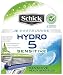 Schick Hydro 5 Sensitive Refill Razor Blade 4 ea (Pack of 4)