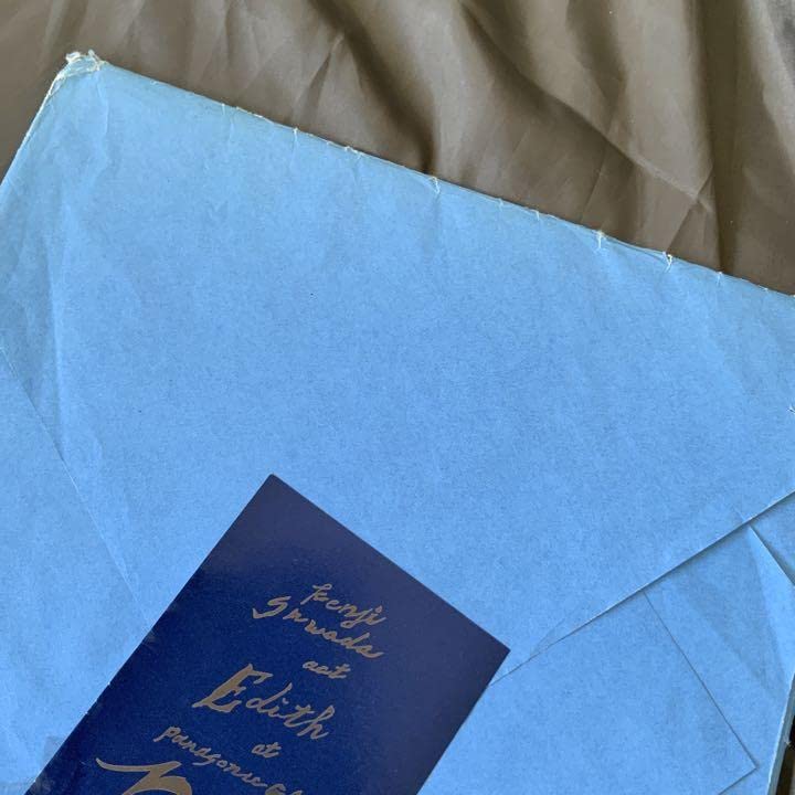 沢田研二ACTエディットピアフパンフ大判シートタイプ