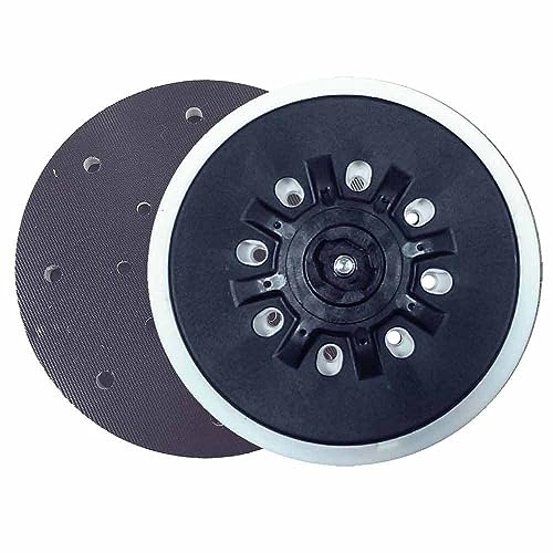 GULUANT Replacement 498986/87 / 88 6 Inch Dia 8 Vacuum Holes Hook & Loop Sanding Pad for Superior Pads and Abrasives RSP41