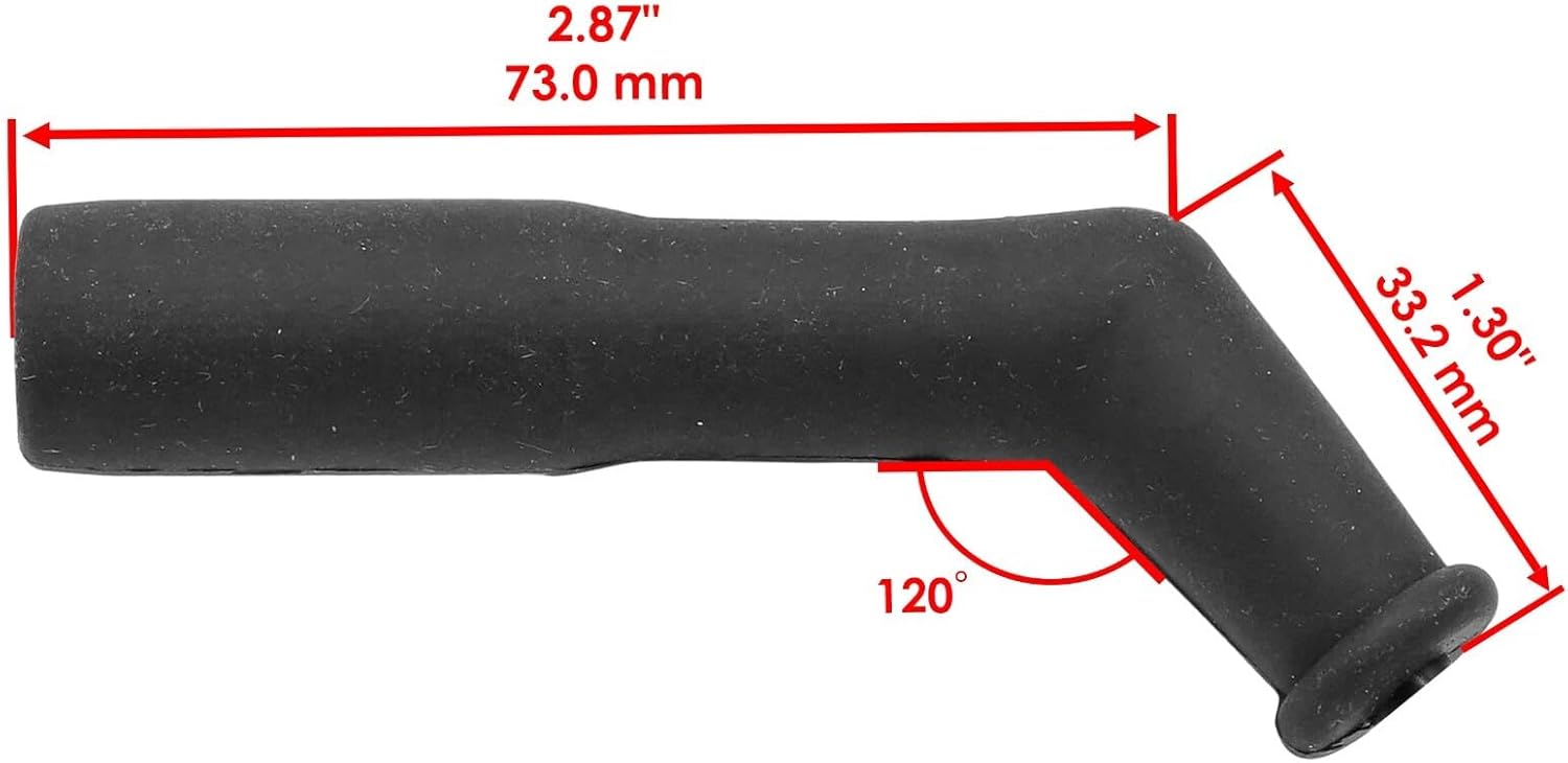 Powersports Replacement Parts for 30754-MAH-003 Spark Plug Boot Cap For Honda Shadow Sabre 1100 VT1100C2 1995-2007 Mod-C33C-25206