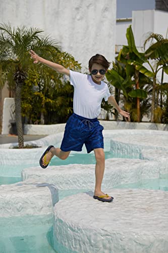 Cozople Boys Compression Swim Shorts Bright Royal Swimsuit With Boxer Brief Liner Quick Dry Swimming Trunk Anti Chafe Bathing Suits Size 10-12 #TOP1