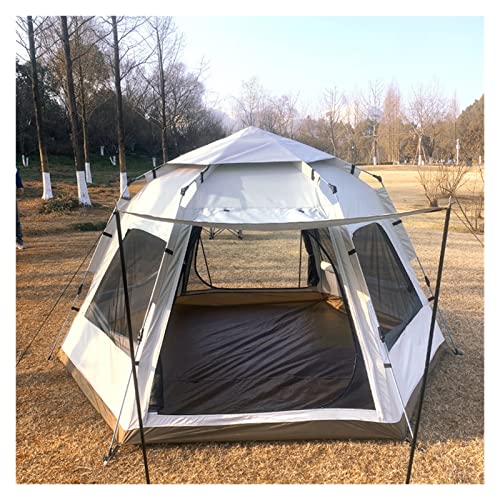 Tente camping 5-8 personnes grand espace automatique imperméable pliante
