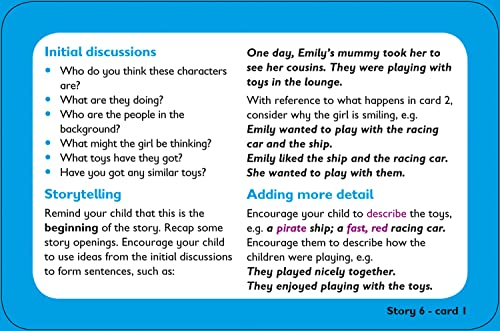 Storytelling Flashcards: Ideal for home learning